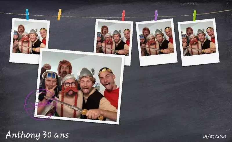 Ouest Photobooth Location anniversaire