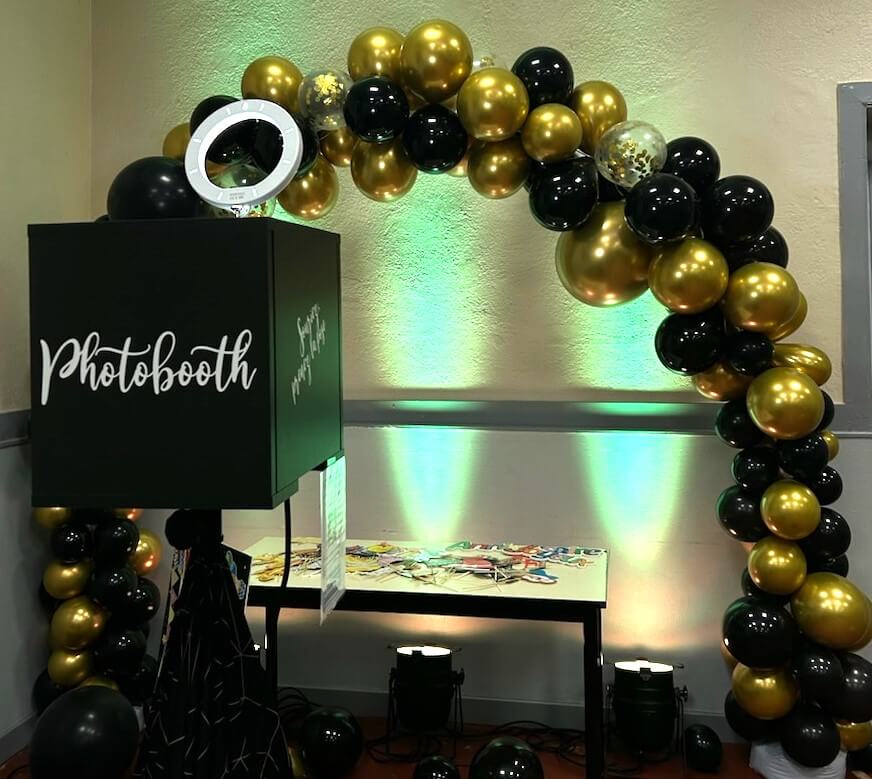 arche pour ballons photobooth